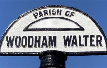 Woodham Walter's old-fashioned village sign