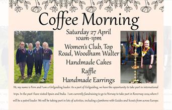Coffee morning poster