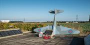 The RAF Bradwell Bay war memorial.