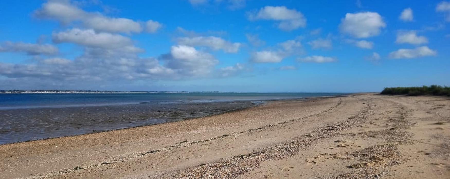 The beach at Bradwell-on-Sea