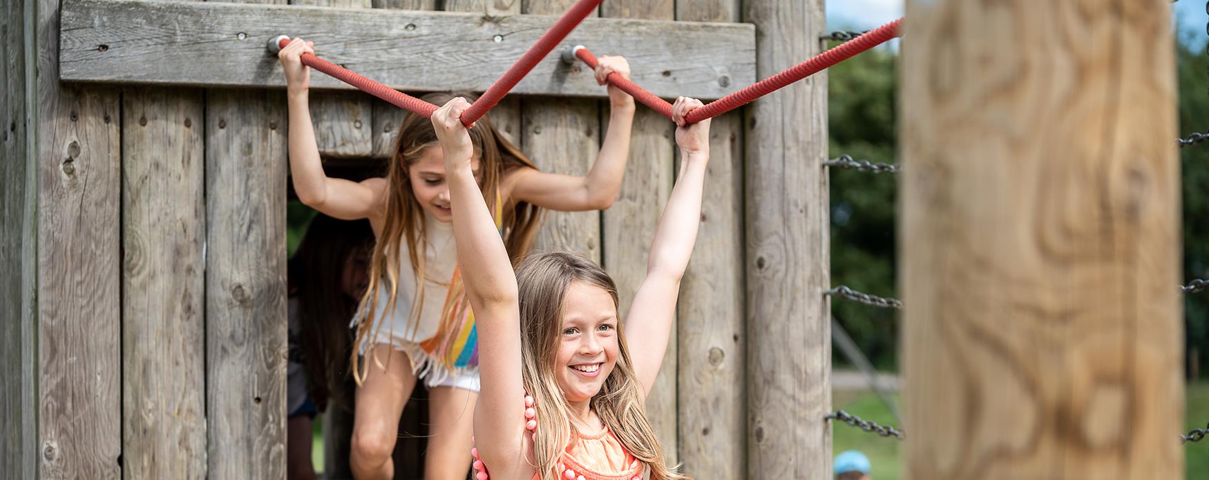 Children playing at Promenade Park in Maldon