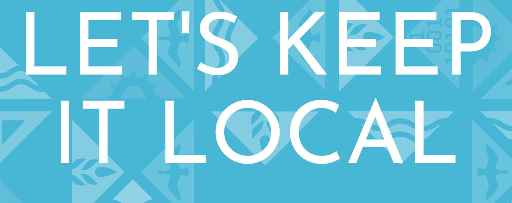 Let's Keep It Local, made on the saltmarsh coast
