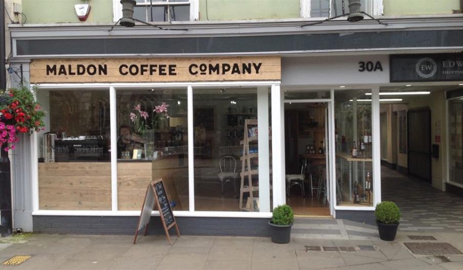 Exterior of Maldon Coffee Company