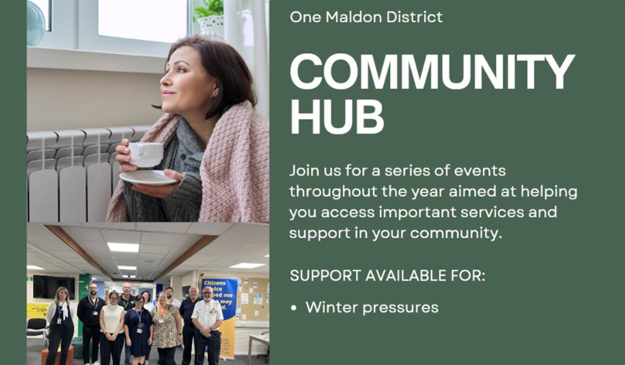 Poster for Community Hub