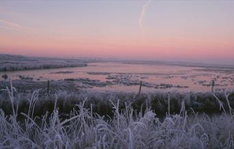 old hall marshes sunrise