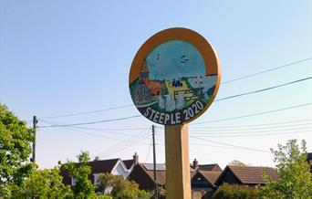 Steeple Village Sign