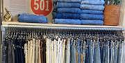 Vintage men's jeans at Hang Up Vintage