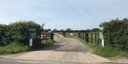 D'Arcy Equestrian Camping and Caravanning Club site entrance