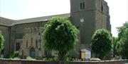 St Leonard's Church seen from the street