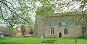 St Leonard's Church with 19th century sundial