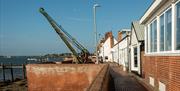 Burnham seawall cranes