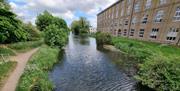 Chelmer & Blackwater Navigation, old industrial buildings