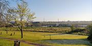 Downs Road Park Area, chilly morning