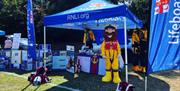 RNLI stall at a fete