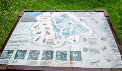 Mayland Nature Reserve map