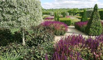 Courtyard Gardens at RHS Hyde Hall, Essex