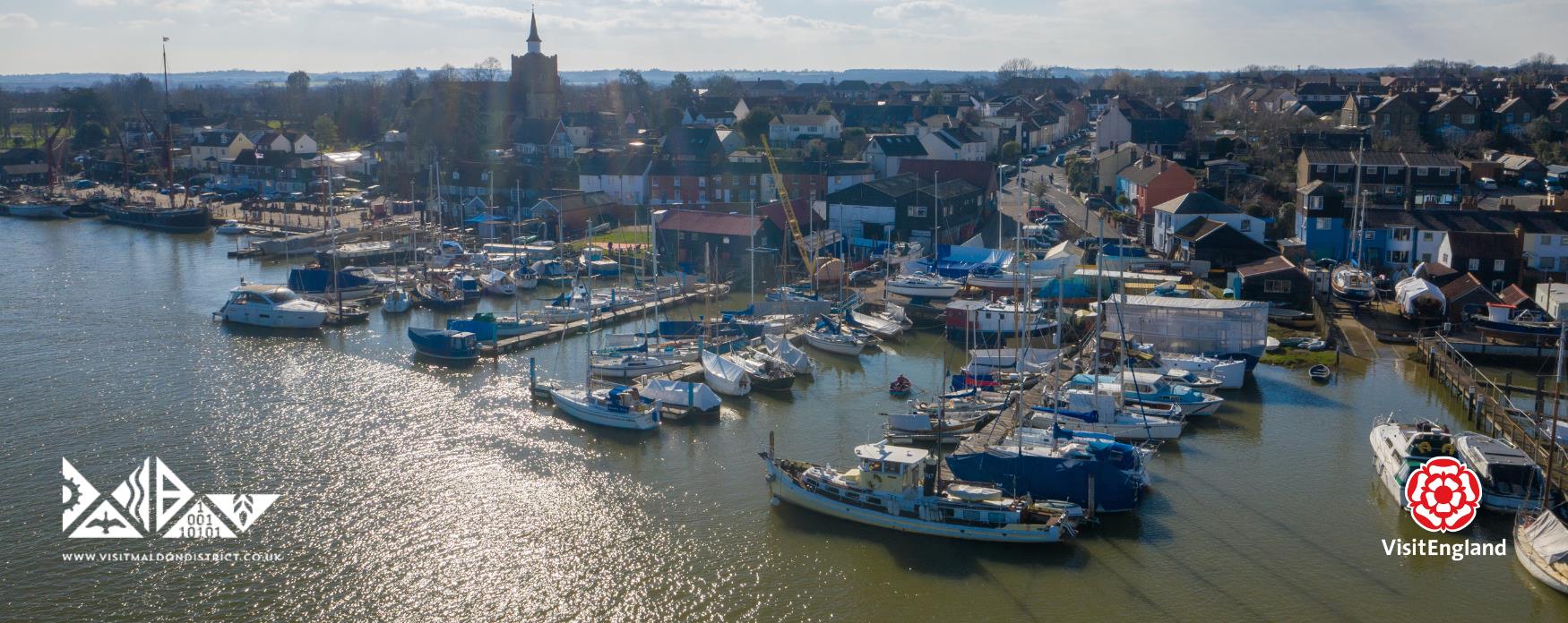 Hythe Quay from above