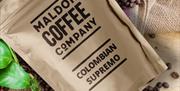 Coffee beans at Maldon Coffee Company