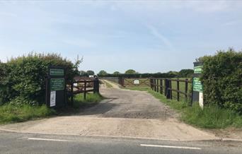D'Arcy Equestrian Camping and Caravanning Club site entrance