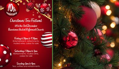 Poster for Christmas Tree Festival