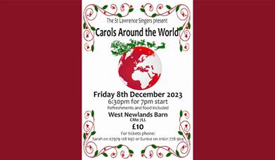 Carols Around the World poster