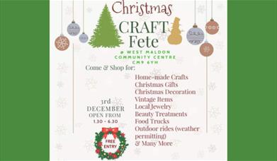 craft fete poster