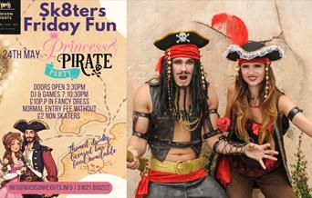 Poster with pirates