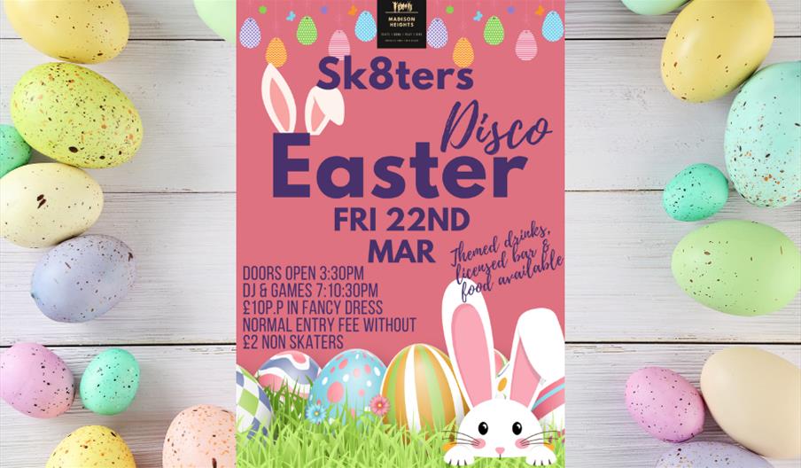 Easter skating poster