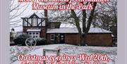 Museum in the Park in the snow