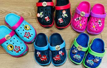 Selection of cute kids' shoes at Daisy Roots