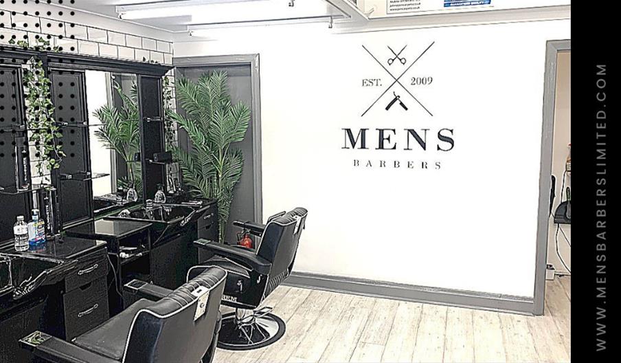 Interior of Mens Barbers Ltd