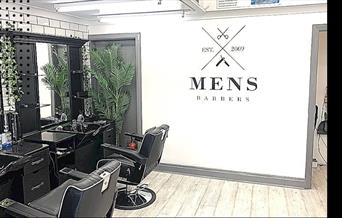 Interior of Mens Barbers Ltd