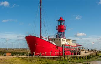 Red converted lightvessel, Tollesbury
