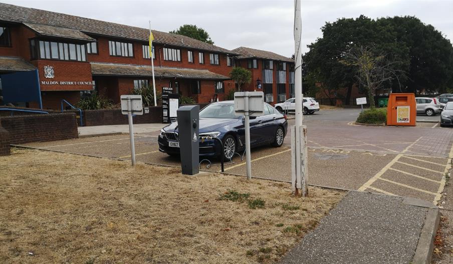 Electric vehicle EV charging point - Maldon District Council
