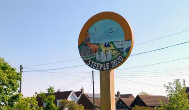 Steeple Village Sign