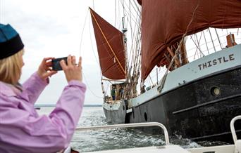 Thistle, Thames Sailing Barge - Oct 2015