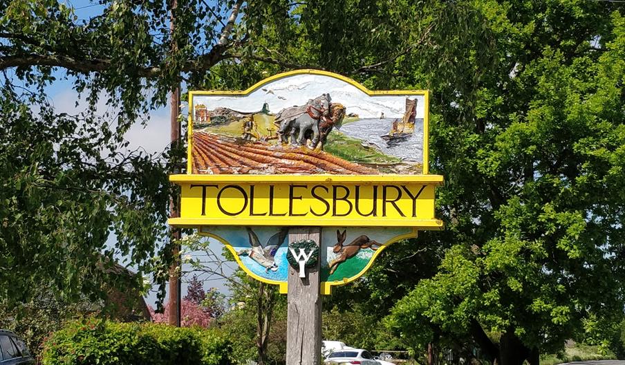 Tollesbury Village Sign