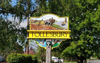 Tollesbury Village Sign