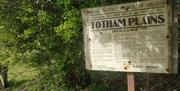 Totham Plains sign
